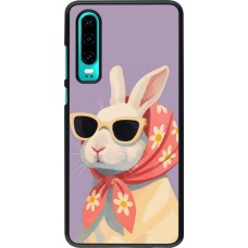 Huawei P30 Case Hülle - Easter 2026 Rabbit with scarf