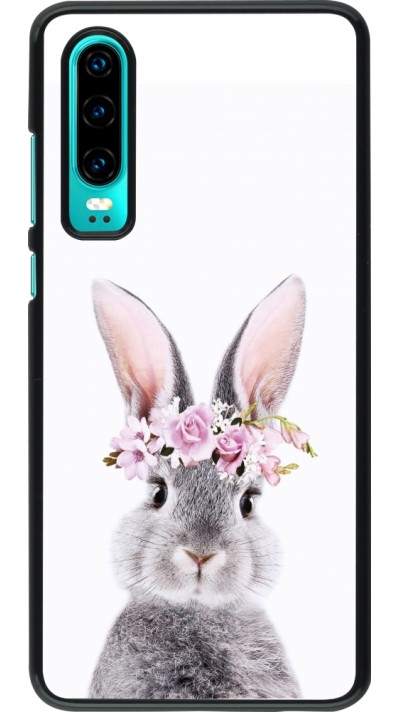 Coque Huawei P30 - Easter 2023 flower bunny