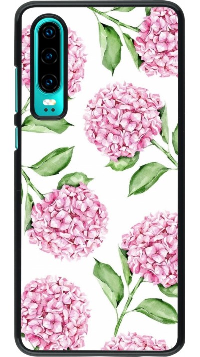 Huawei P30 Case Hülle - Easter 2024 pink flowers