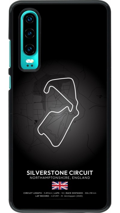 Coque Huawei P30 - F1 Track 2025 Great Britan