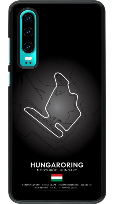 Coque Huawei P30 - F1 Track 2025 Hungary