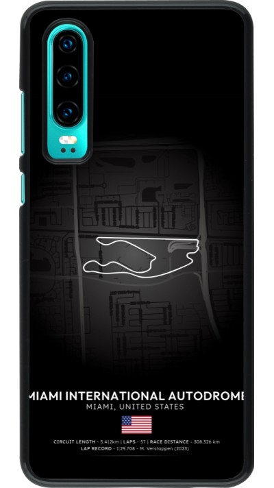 Coque Huawei P30 - F1 Track 2025 Miami