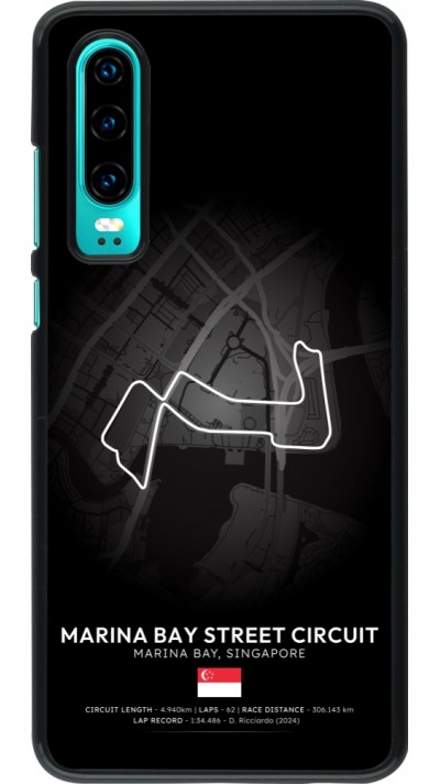 Coque Huawei P30 - F1 Track 2025 Singapore