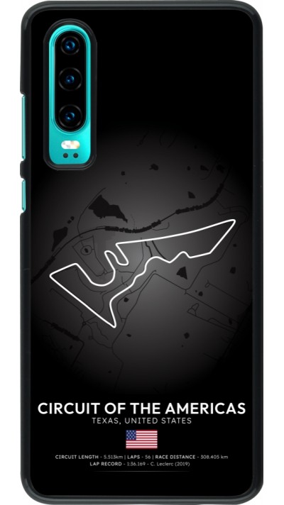 Coque Huawei P30 - F1 Track 2025 United States