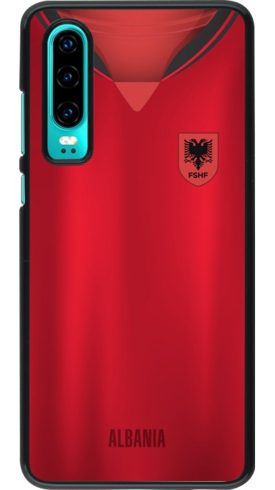 Coque Huawei P30 - Maillot de football Albanie personnalisable