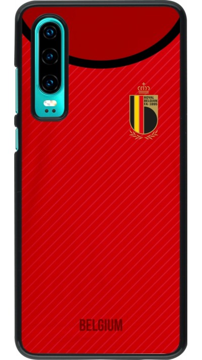 Huawei P30 Case Hülle - Belgien 2022 personalisierbares Fußballtrikot