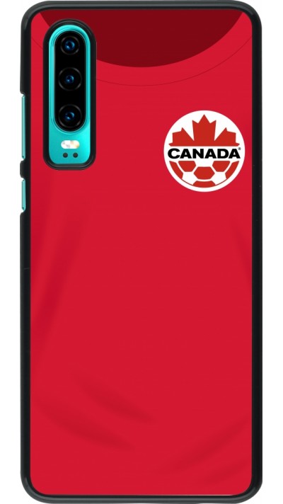 Coque Huawei P30 - Maillot de football Canada 2022 personnalisable