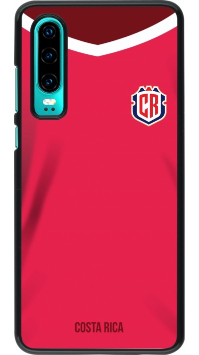 Huawei P30 Case Hülle - Costa Rica 2022 personalisierbares Fussballtrikot