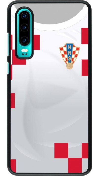 Coque Huawei P30 - Maillot de football Croatie 2022 personnalisable