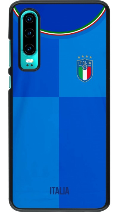 Coque Huawei P30 - Maillot de football Italie 2022 personnalisable