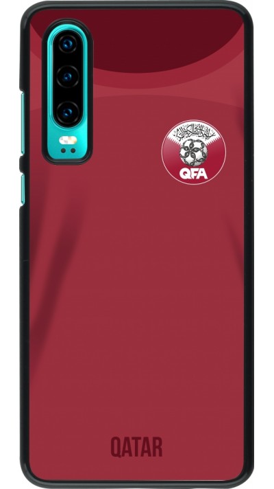 Coque Huawei P30 - Maillot de football Qatar 2022 personnalisable