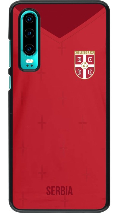 Coque Huawei P30 - Maillot de football Serbie 2022 personnalisable
