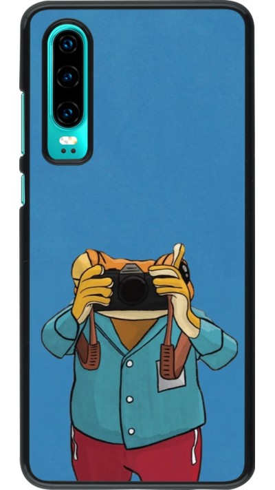 Huawei P30 Case Hülle - Frog with camera DTMF