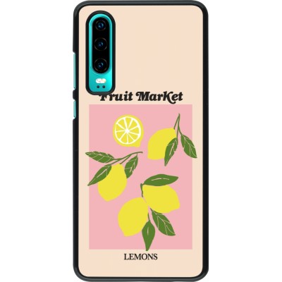 Coque Huawei P30 - Fruit market lemons 2026