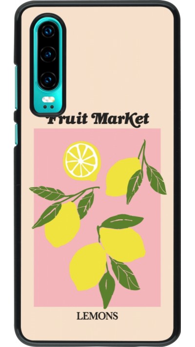 Coque Huawei P30 - Fruit market lemons 2026