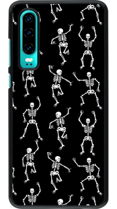 Coque Huawei P30 - Halloween 2024 dancing skeleton