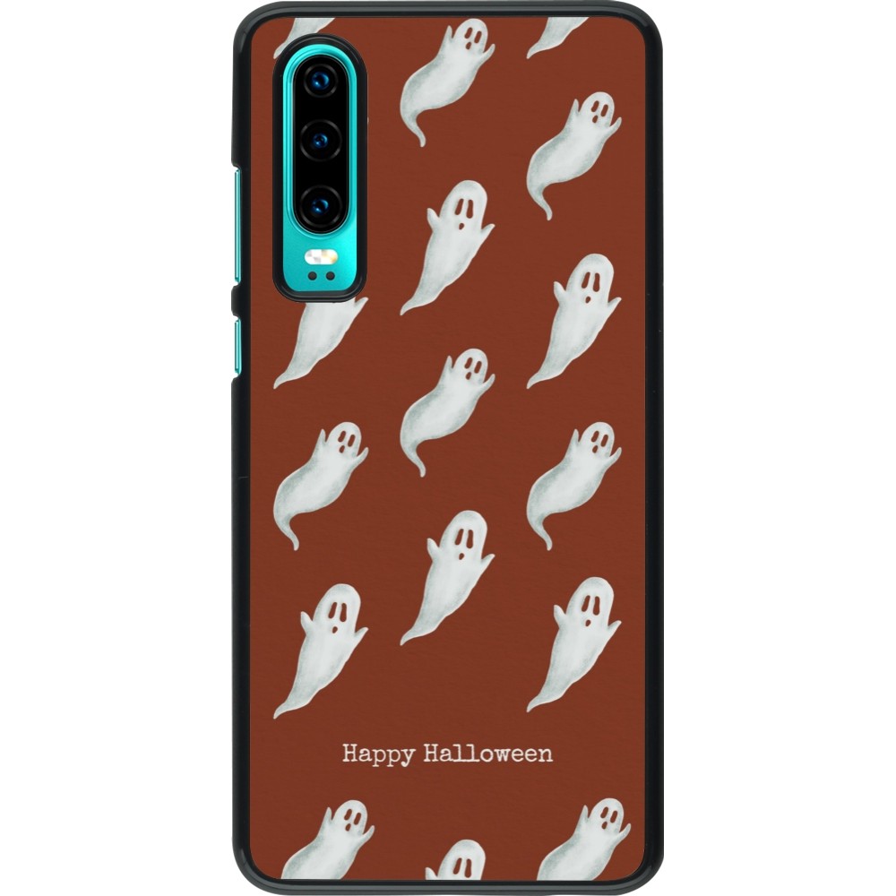 Coque Huawei P30 - Halloween 2025 Pattern of ghosts
