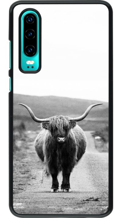 Coque Huawei P30 - Highland cattle