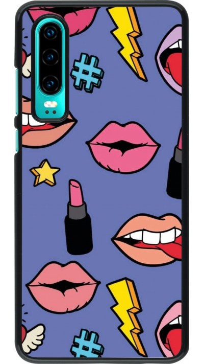 Coque Huawei P30 - Lips and lipgloss