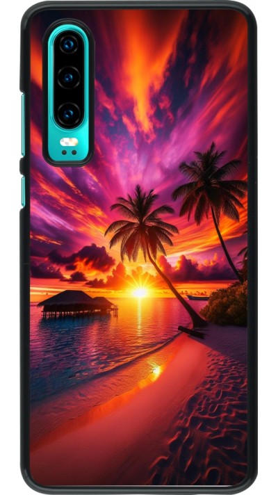 Coque Huawei P30 - Maldives Dusk Bliss