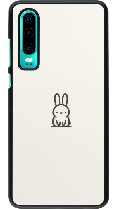 Coque Huawei P30 - Minimal bunny cutie
