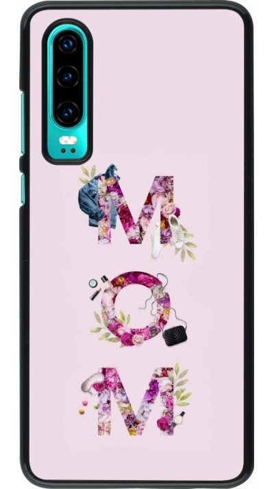 Coque Huawei P30 - Mom 2024 girly mom