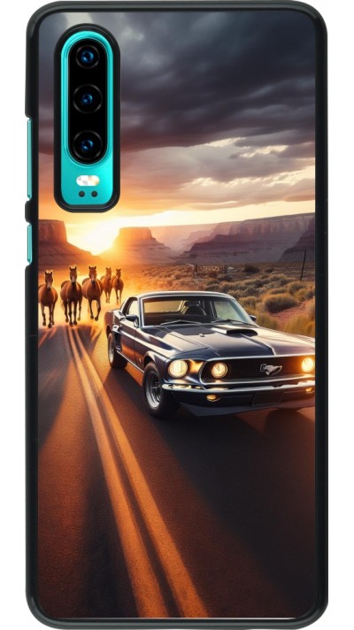 Coque Huawei P30 - Mustang 69 Grand Canyon