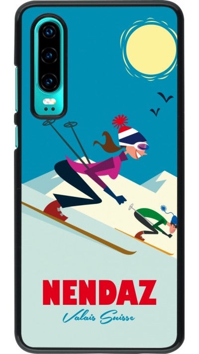 Coque Huawei P30 - Nendaz Ski Downhill
