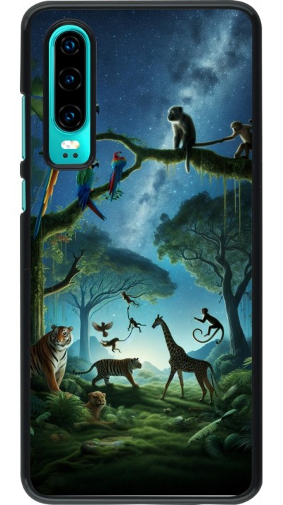Coque Huawei P30 - Paradis des animaux exotiques