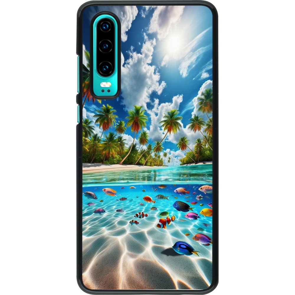 Huawei P30 Case Hülle - Strandparadies