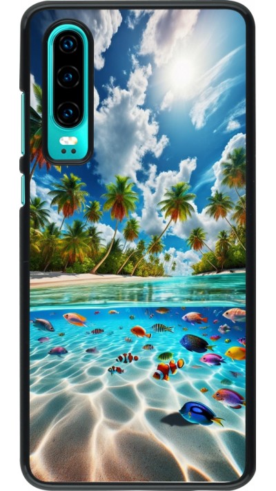 Coque Huawei P30 - Plage Paradis