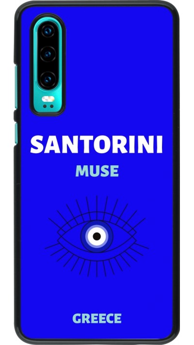 Coque Huawei P30 - Pop Summer Destination Santorini