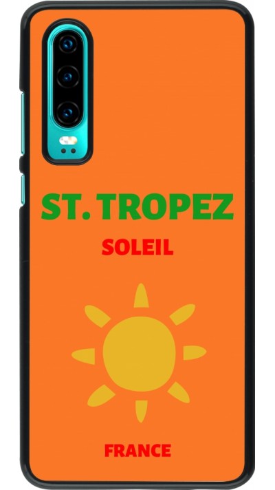 Coque Huawei P30 - Pop Summer Destination St-Tropez