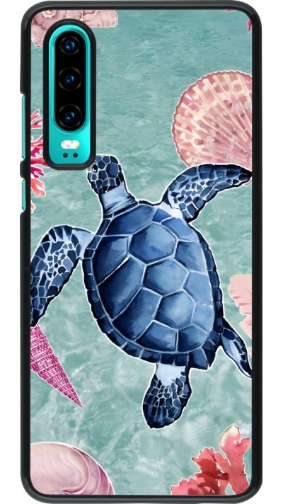 Coque Huawei P30 - Preppy Turtle