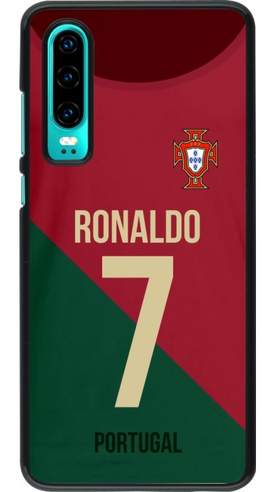 Coque Huawei P30 - Football shirt Ronaldo Portugal