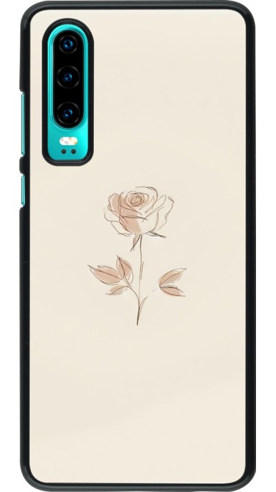 Coque Huawei P30 - Sable Rose Minimaliste