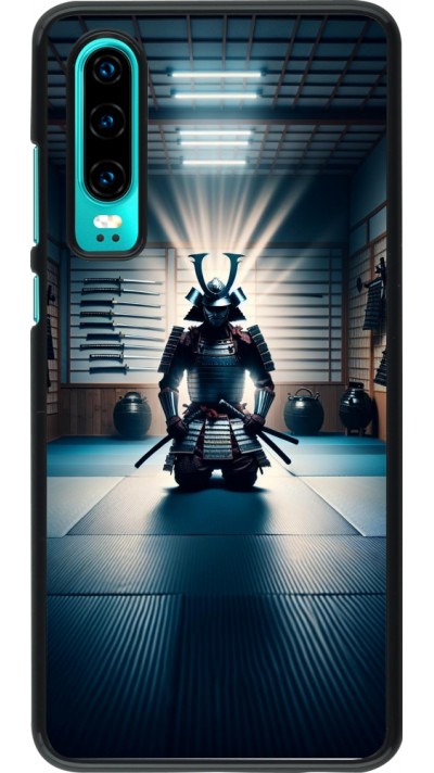 Coque Huawei P30 - Samouraï en prière