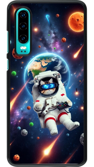 Coque Huawei P30 - VR SpaceCat Odyssey