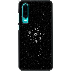 Coque Huawei P30 - Space Doodle