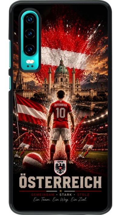 Coque Huawei P30 - Football Autriche splash 2026