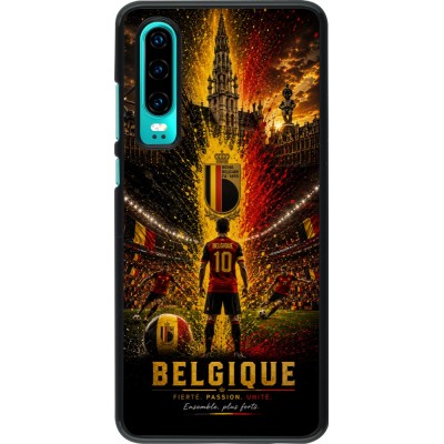 Huawei P30 Case Hülle - Fussball Belgien splash 2026