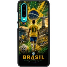 Coque Huawei P30 - Football Brésil splash 2026