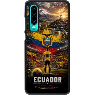 Huawei P30 Case Hülle - Fussball Ecuador splash 2026