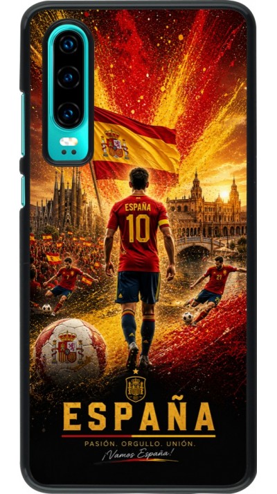Coque Huawei P30 - Football Espagne splash 2026