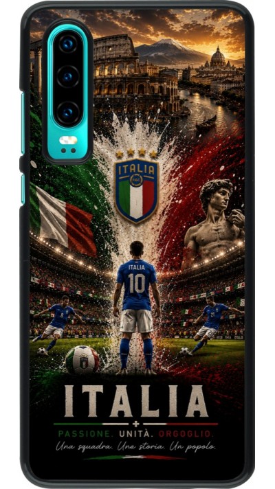 Coque Huawei P30 - Football Italie splash 2026