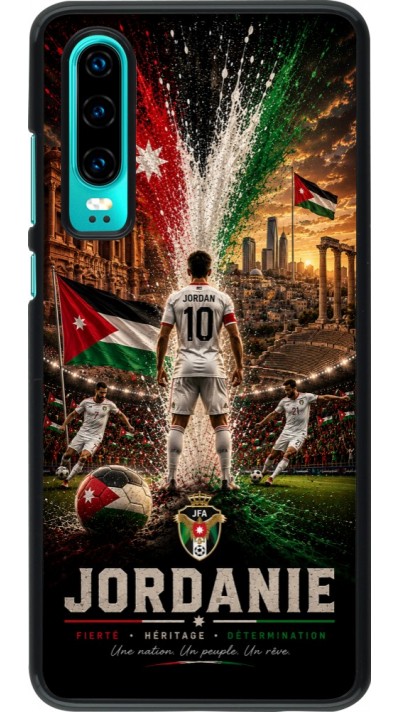 Coque Huawei P30 - Football Jordanie splash 2026