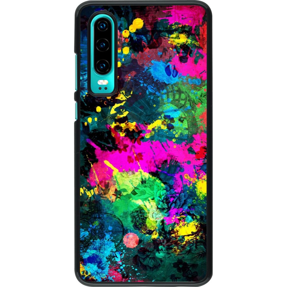 Coque Huawei P30 - splash paint