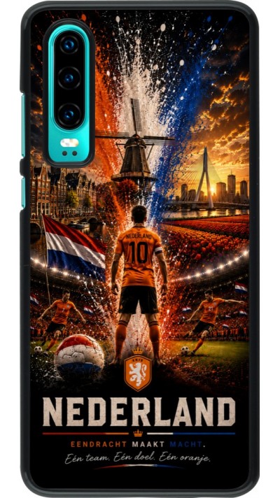 Coque Huawei P30 - Football Pays-Bas splash 2026