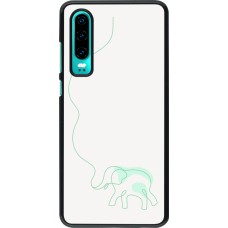 Huawei P30 Case Hülle - Spring 23 baby elephant