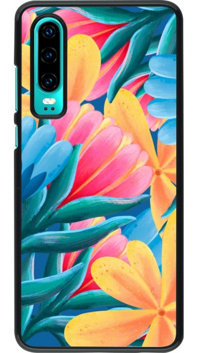 Coque Huawei P30 - Spring 23 colorful flowers